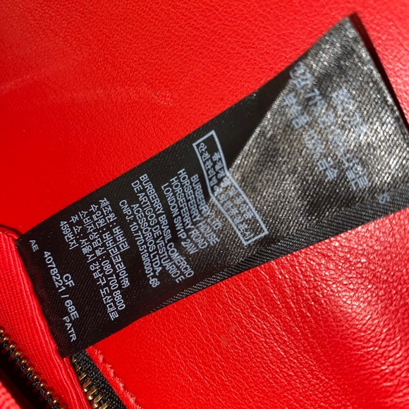 BURBERRY PATENT 1983 KNIGHT CHECK LINK SHOULDER BAG - Picture 11 of 12